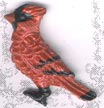 Cardinal Button